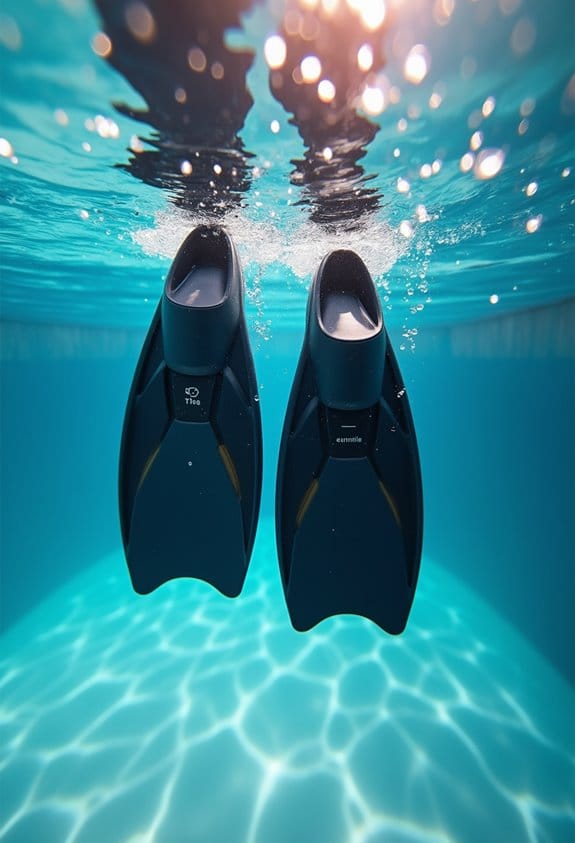 comfortable contoured fin fit