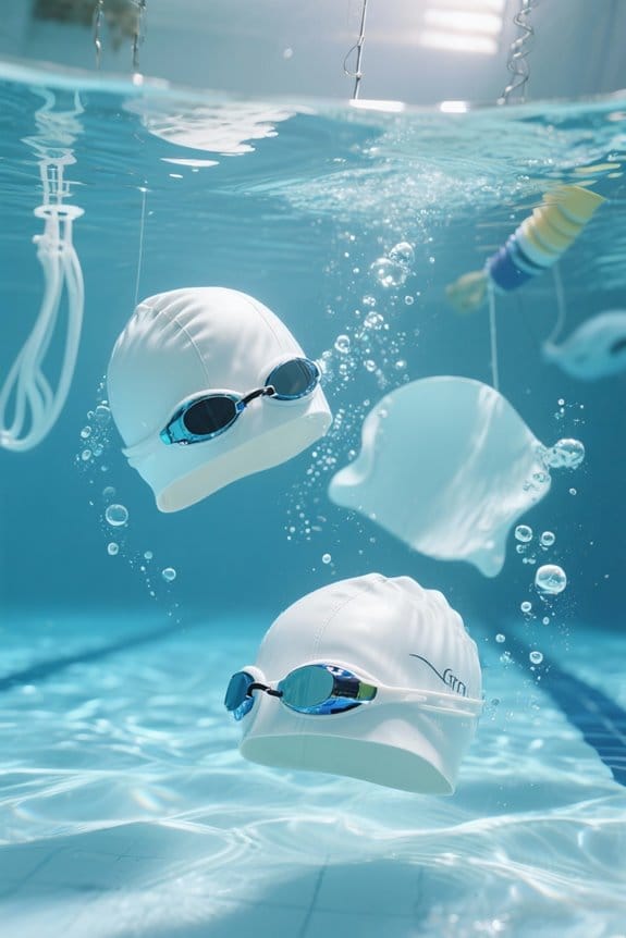 comfortable durable stylish swim caps