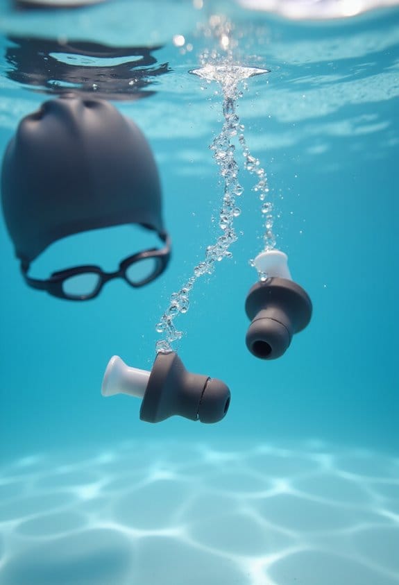 comfortable secure swimming earplugs