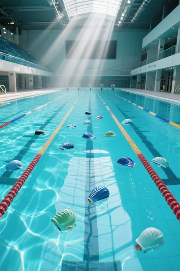 stylish swim caps for thickness